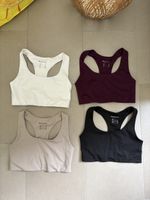 Sport BH weiss Violett schwarz beige H&M Move S