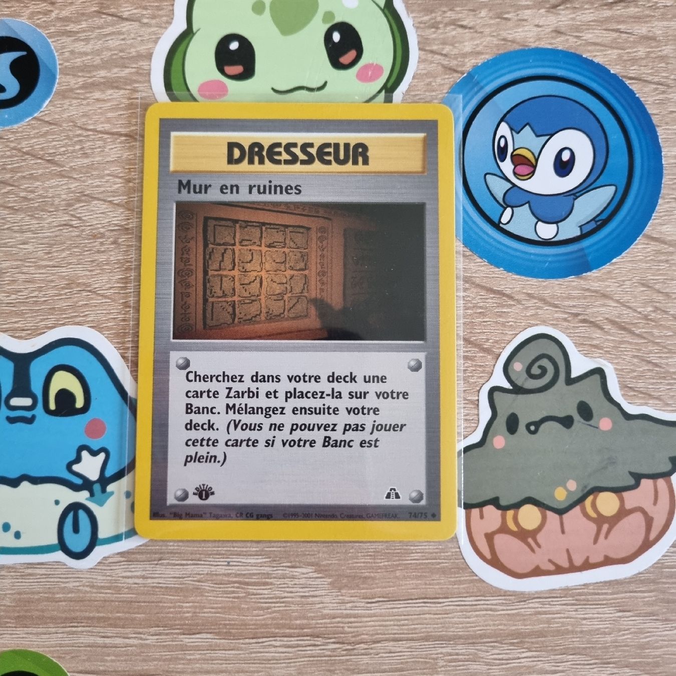 Pokémon Carte collezionabili: Mur en ruines ed1, excellent état  – Usato da St-Maurice venduto da Woopersonal