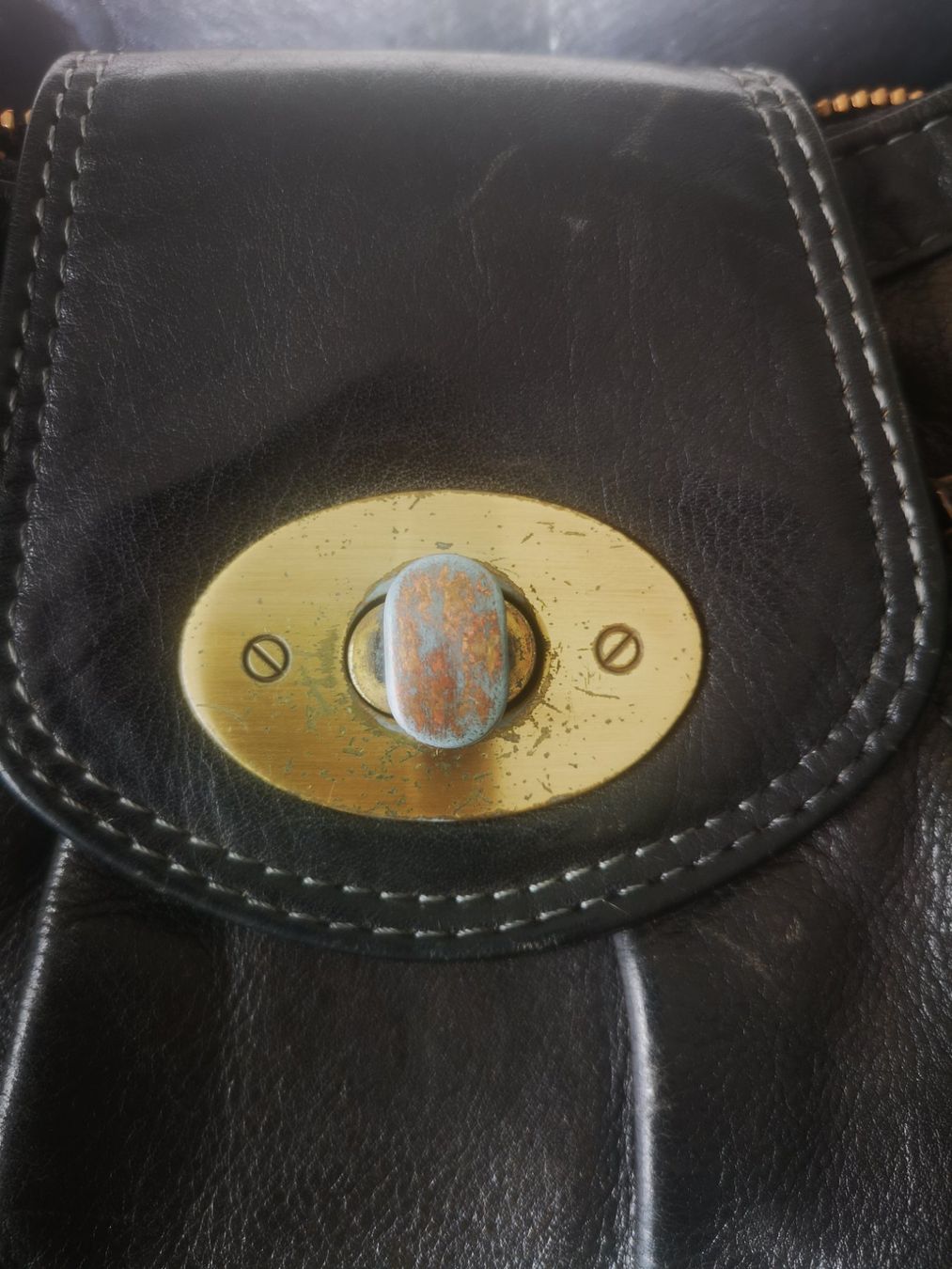 Borse da donna: Echtleder Tasche / Handtasche Dunkelblau – Usato da Oberengstringen venduto da dor_f5l6 1
