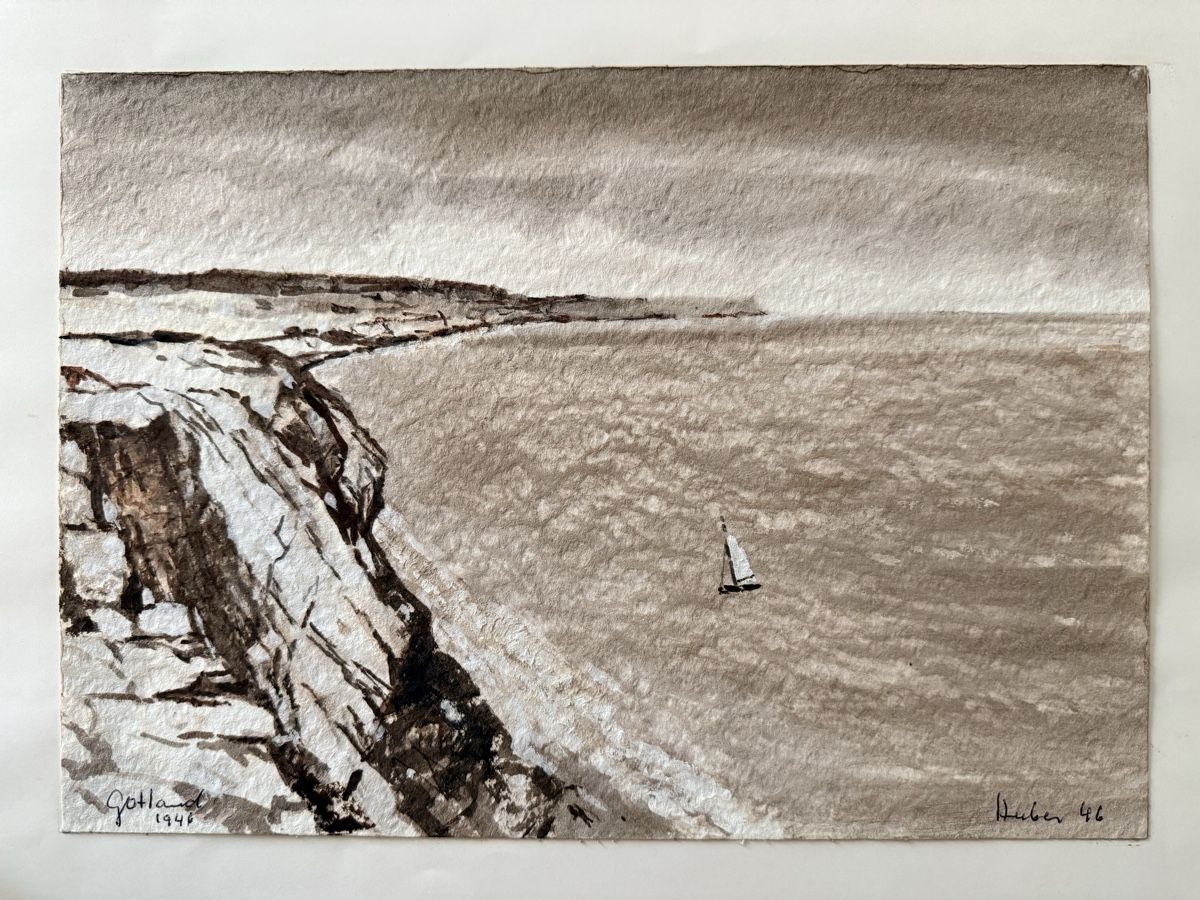 Dipinti: Otto Huber - Gotland 1946 – Usato da Solothurn venduto da NUVICO