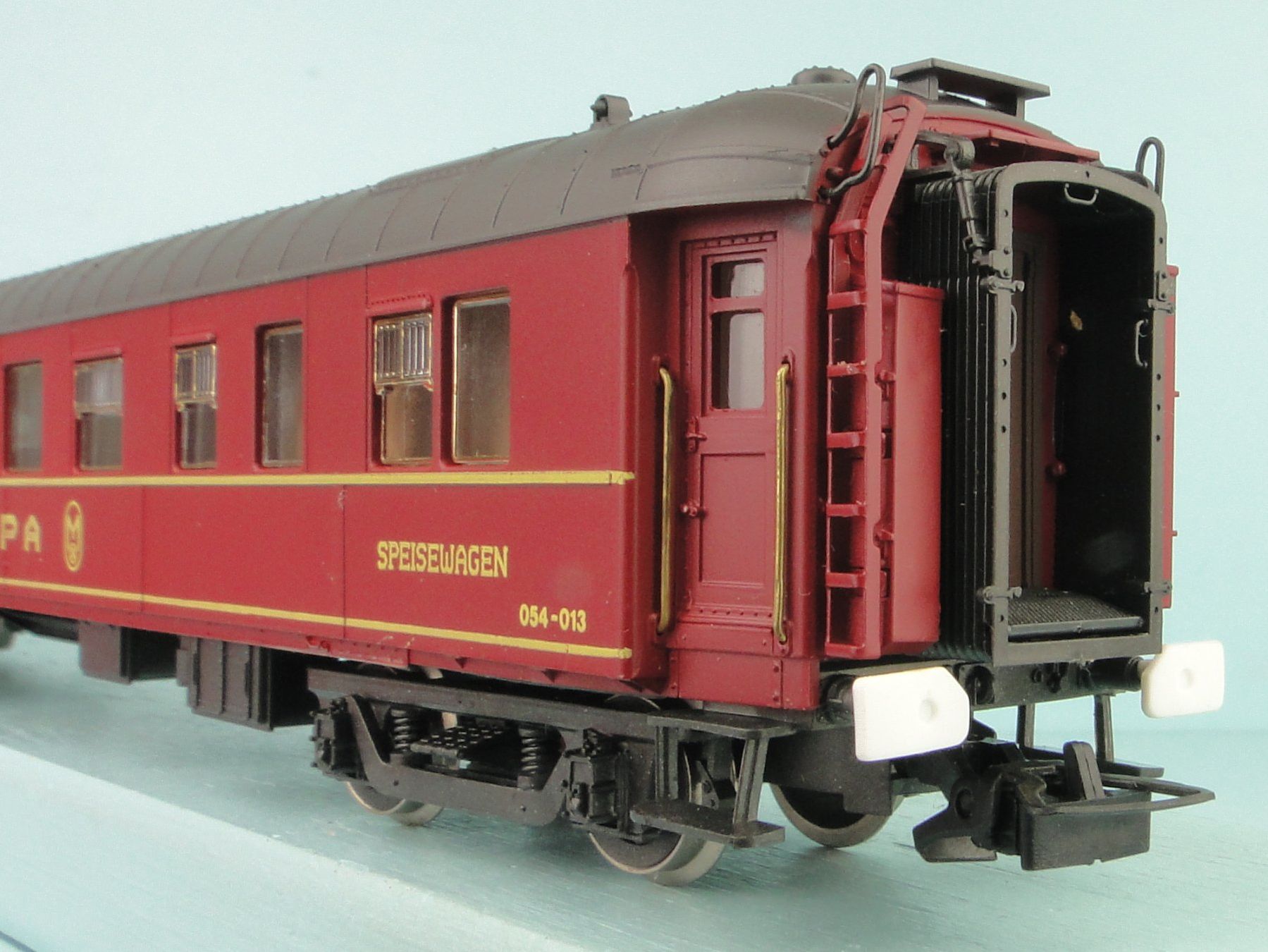 Rivarossi Modelleisenbahnen: Rivarossi H0 2923 Dining Car Mitropa – Gebraucht aus Bülach von cann11 3