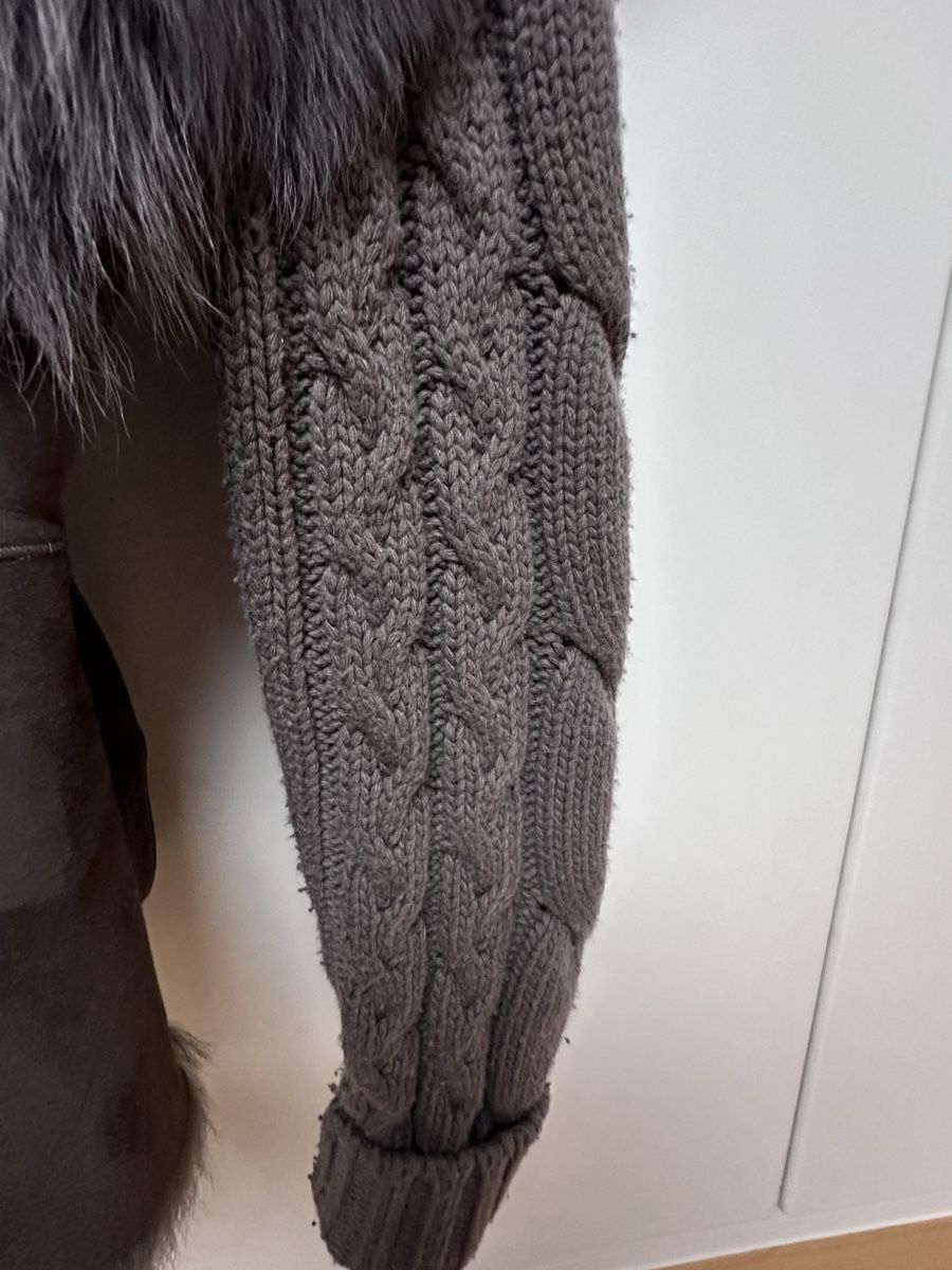 Giacche: Jacke Strick  mit Fell und Kapuze – Usato da Andhausen venduto da danny1407 5