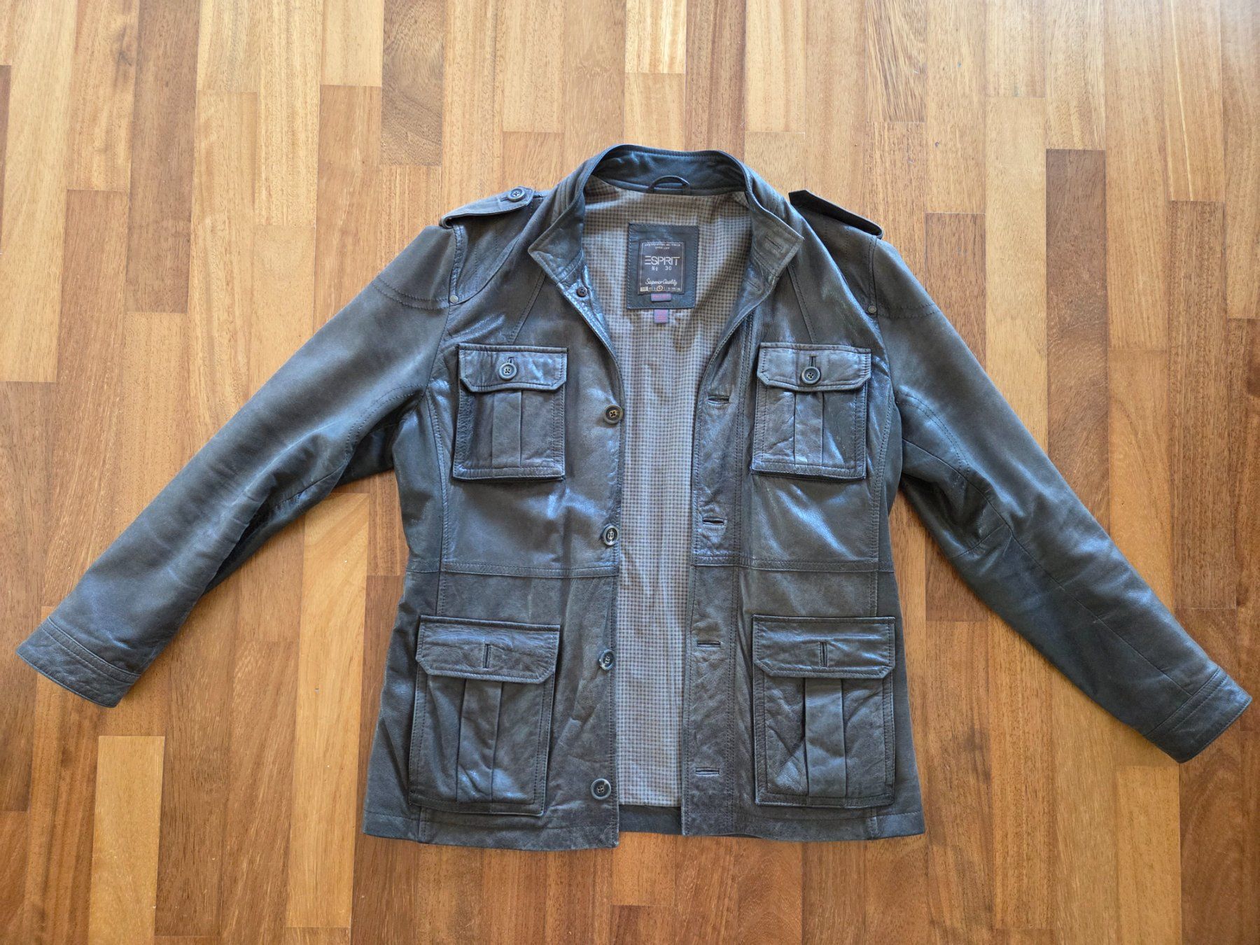 Esprit Giacche: Esprit Lederjacke, Herren, Grösse M – Usato da Winterthur venduto da Svcurcio 2