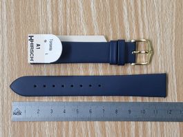 Uhrenband Leder 18mm, neu, Hirsch Toronto