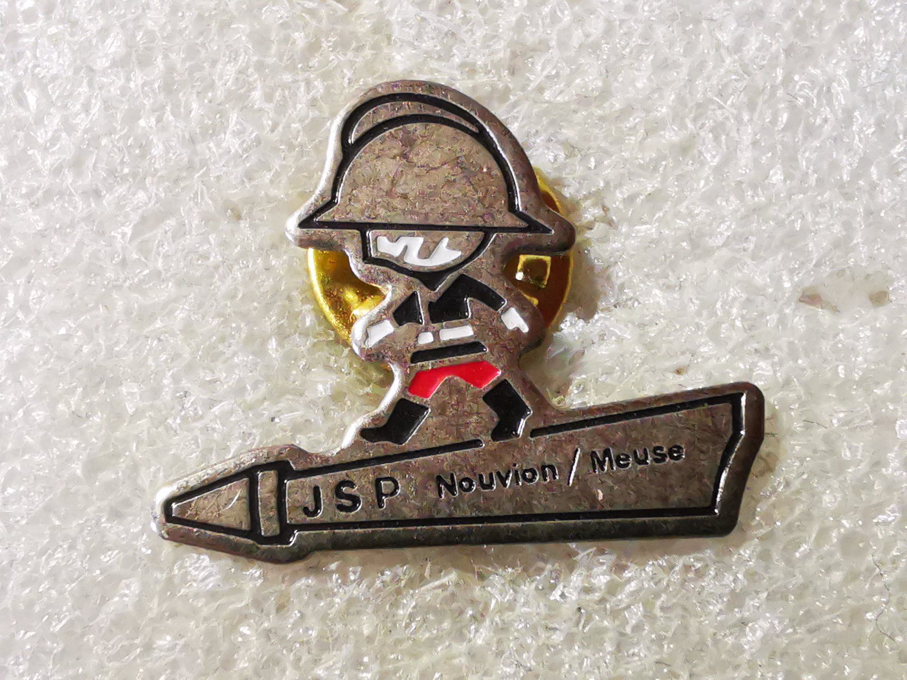 Placchette & Badge: Ansteckpin 128: JSP – Usato da Oppligen venduto da Pin-Fall-Shop