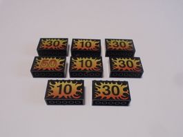 LEGO - VERSCHIEDENE - ZAHLEN - STEINE