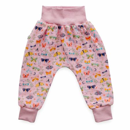 Sommer Pumphose aus Musselin mit Schmetterling Gr.74/80 NEU