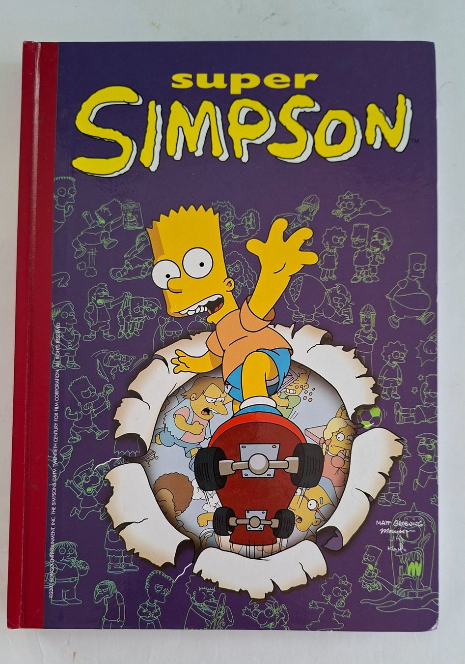Fumetti: Super Simpson Comic,  Spanisch Hardcover - Top Zustand! – Usato da Opfikon venduto da Diversamente