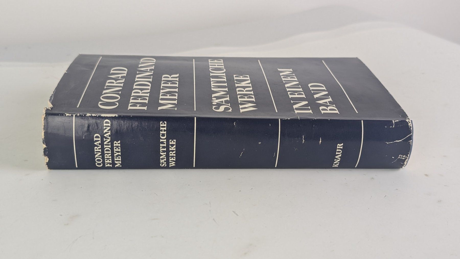 Libri: Conrad Ferdinand Meyer: Sämtliche Werke, ein Band, Klassiker – Usato da Zürich venduto da axolottchen 1
