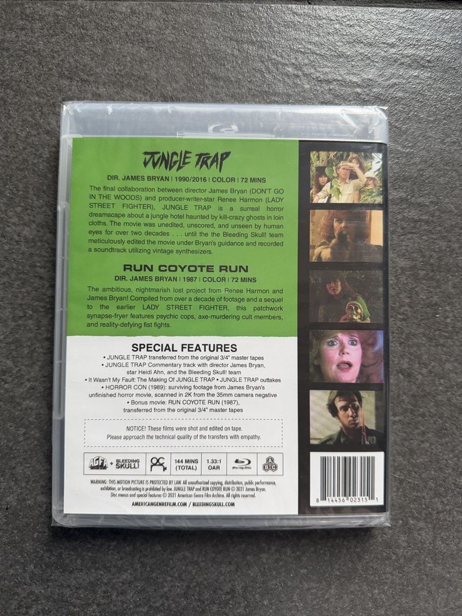 Tous les DVDs: Jungle Trap/Run Coyote Run AGFA Blu-ray – Neuf (Voir description) à Zürich par cENS0R 3