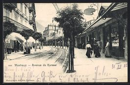 Montreux, Avenue du Kursaal, Ladengesch