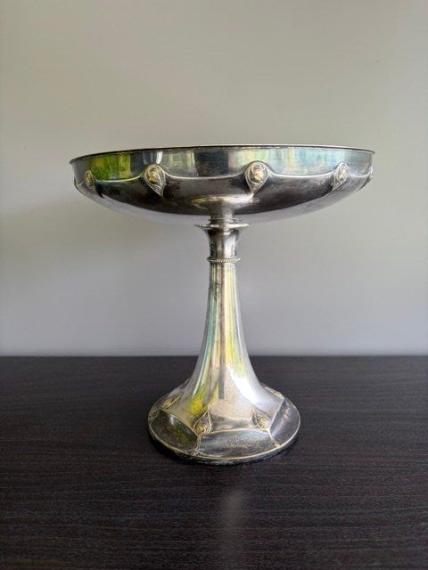 Coupes: Sockelschale versilbert Jugendstil (?) – D'occasion à Cham par Collector0