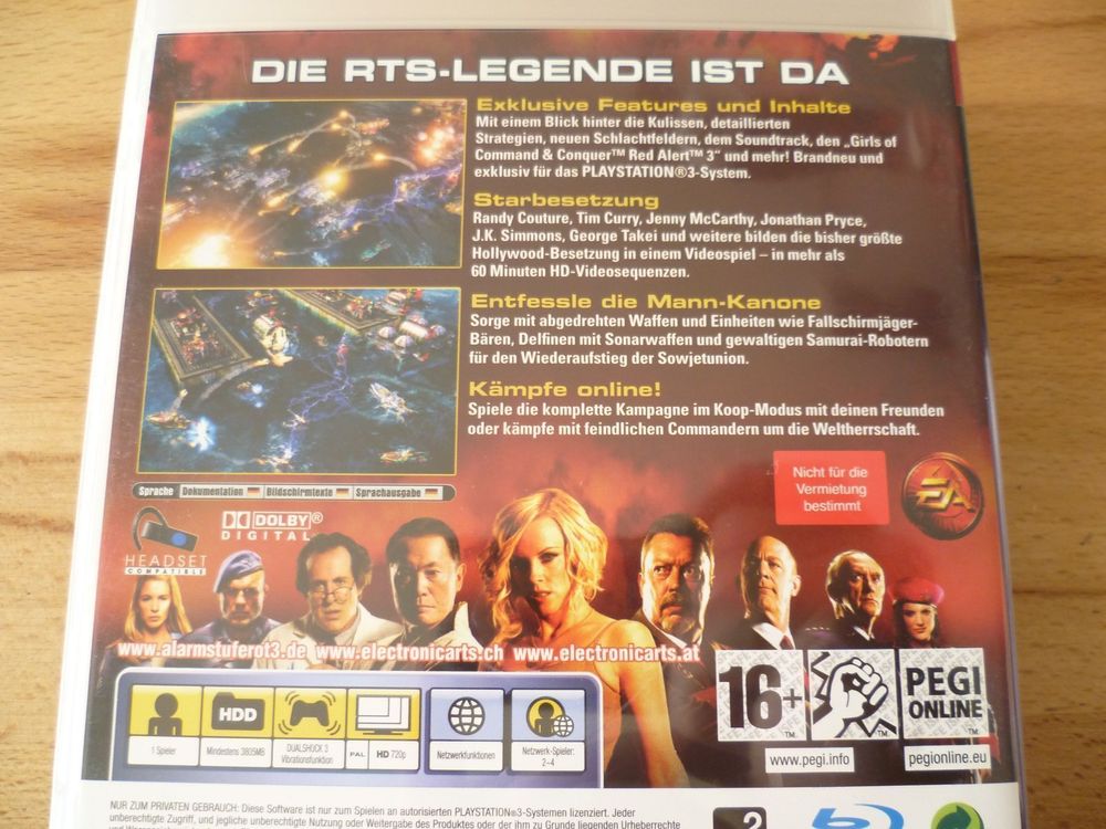 Command & Conquer: Alarmstufe Rot 3 -PS3 | Kaufen Auf Ricardo