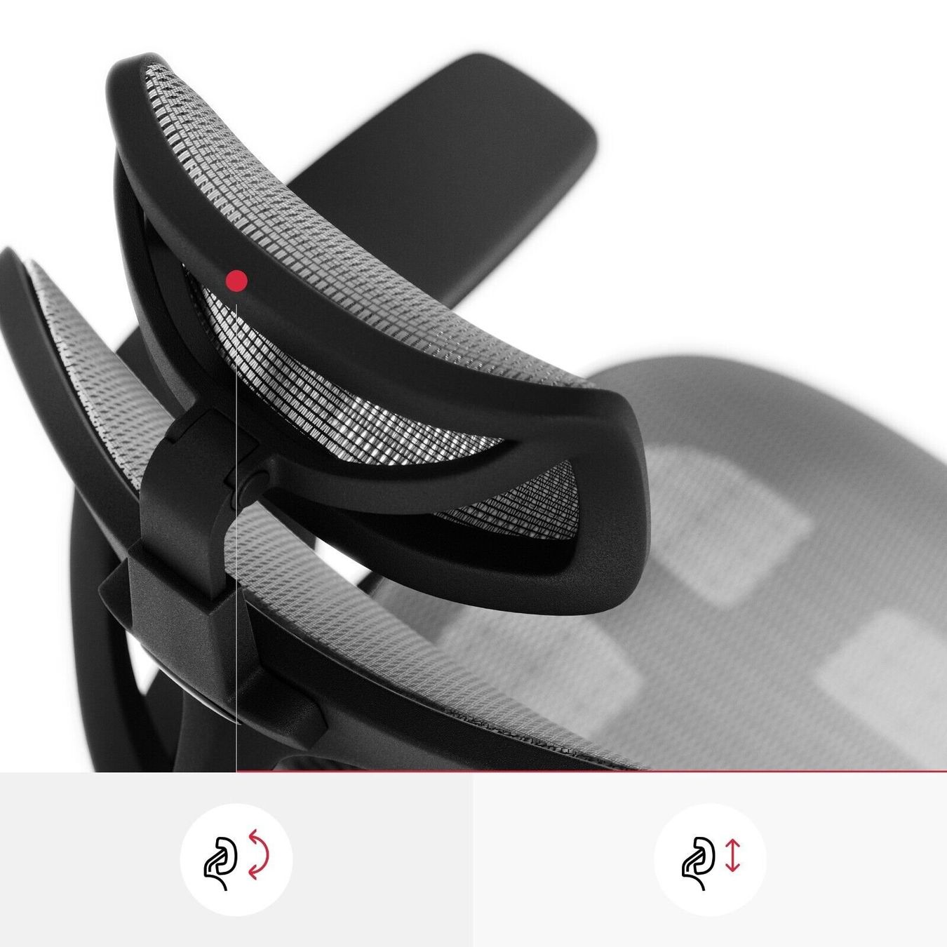 Sedie: Ergonomischer Schreibtischstuhl Diablo V-Basic Schwarz-Grau – Nuovo e nell'imballaggio originale da Wallenwil venduto da toesstal-vertrieb 8