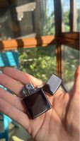 Zippo Feuerzeug black ice gebraucht