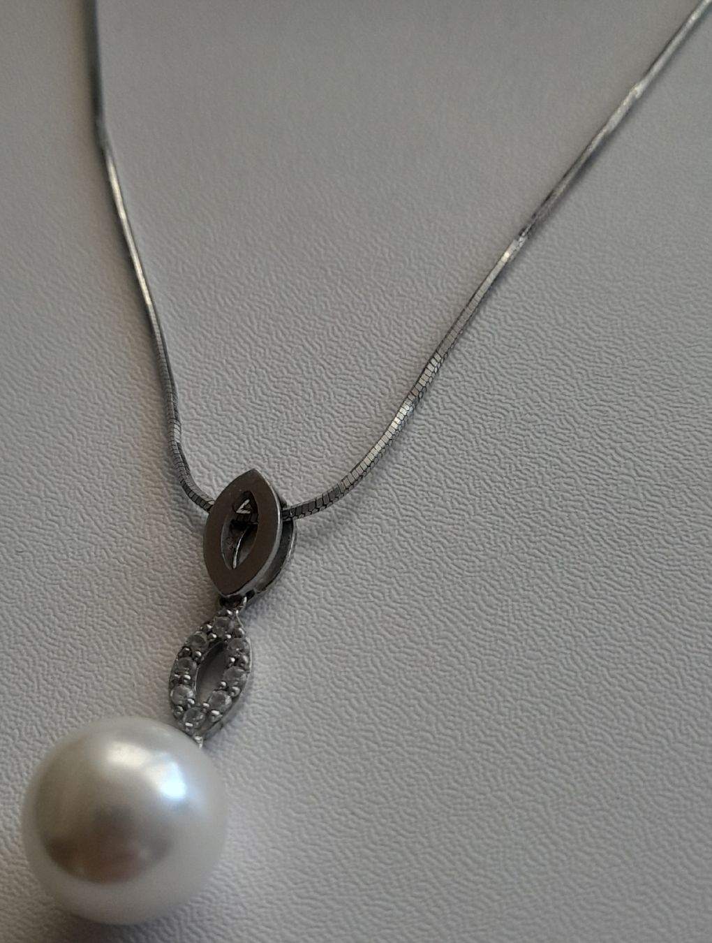 Ketten: Collier en argent 925,et Perle.  – Gebraucht aus Lausanne von Glam-Luxe 2