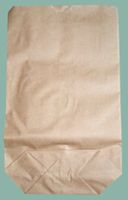 Kreuzbodenbeutel 140 x 220 mm braun