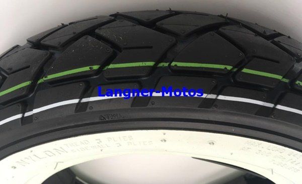 Reifen 3.50-10 Continental K62 59J TL Vespa PX 150 E VLX1T 81-94 Hinten