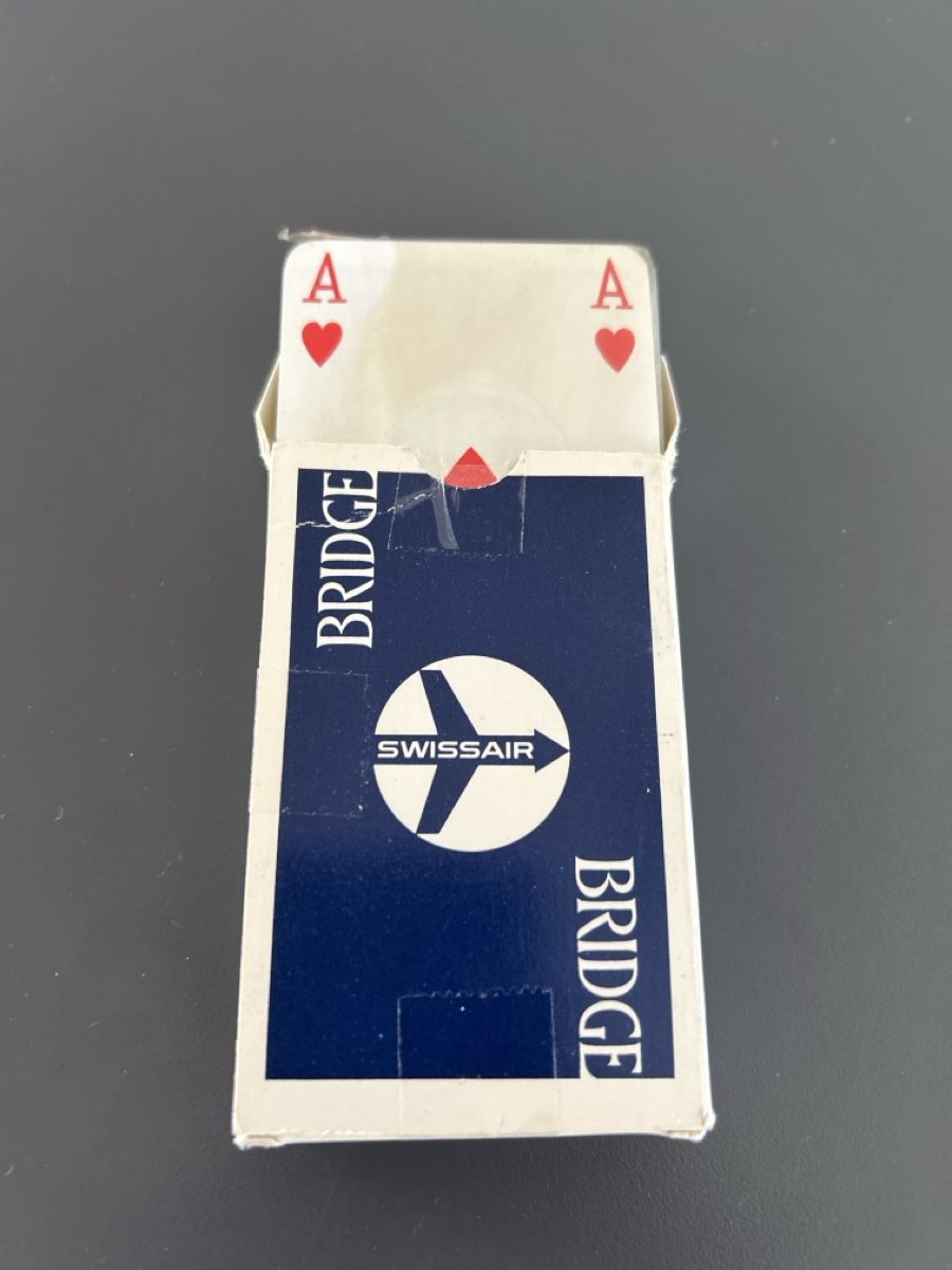 Giochi: NEUE Swissair Bridge Karten set – Nuovo e nell'imballaggio originale da kloten venduto da Sgana 3