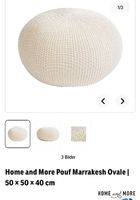 Home and More Pouf Marrakesh Ovale |