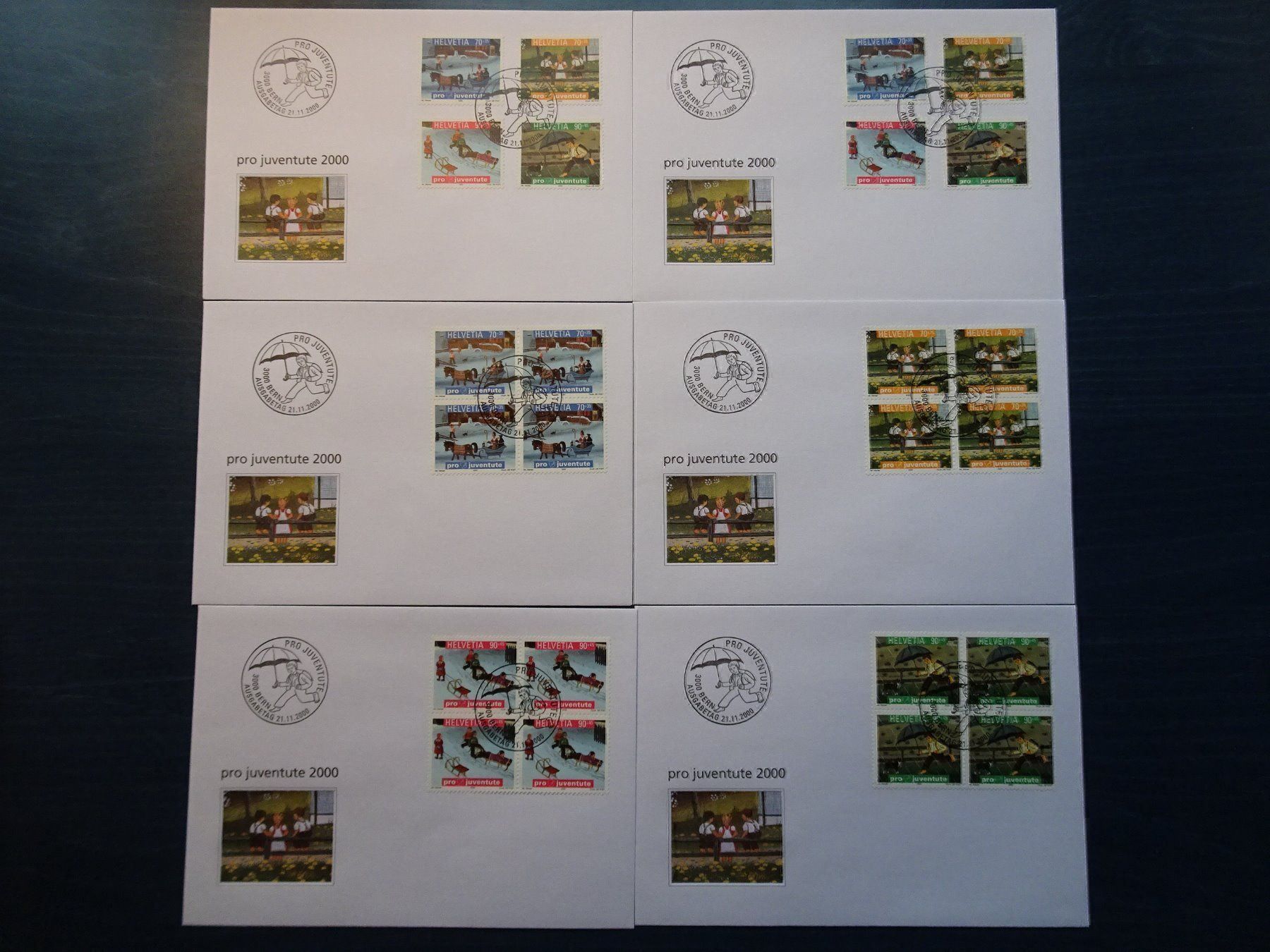 Alle Briefmarken: PJ 2000 – Neu (gemäss Beschreibung) aus Aadorf von Chnorli-Furz