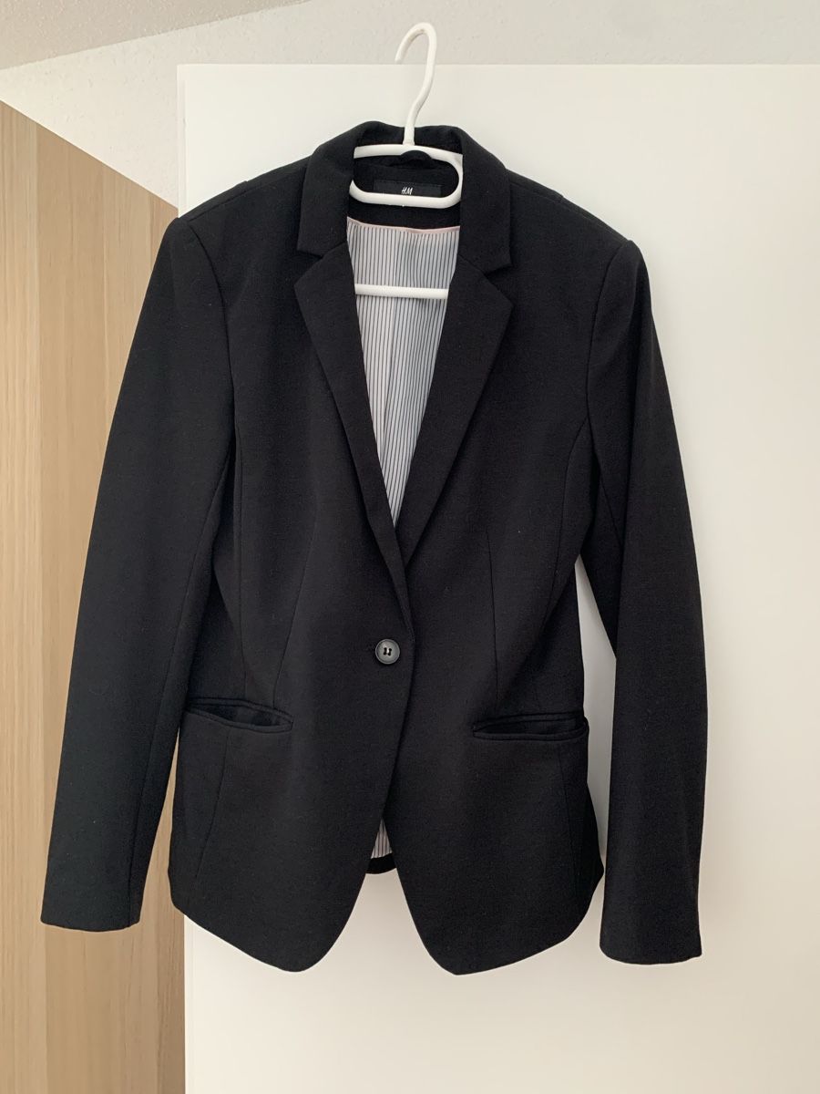 H&M Giacche: Schwarzer H&M Blazer, Gr. 38, Neuwertig – Nuovo (secondo la descrizione) da Einsiedeln venduto da important__