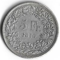 5 Franken 1850 Kopie