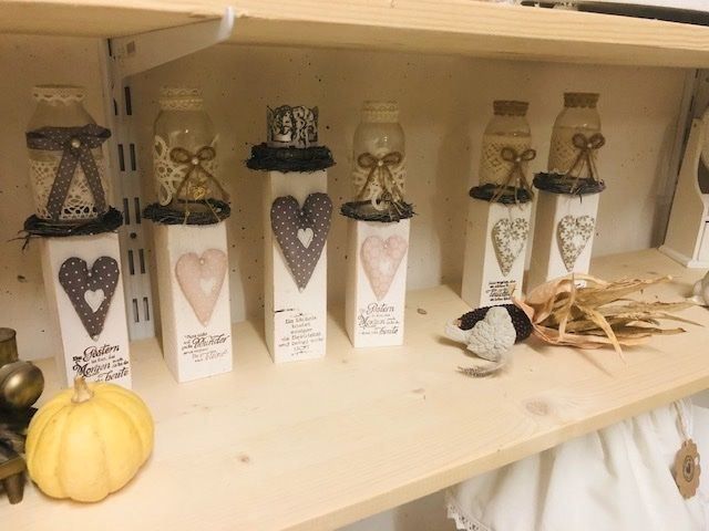 Portacandele: Kerzenständer und Blumenvase auf Holz – Nuovo (secondo la descrizione) da Fällanden venduto da LetiRobi 2