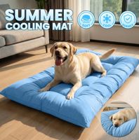 Neuer Sommer Hunde Kühlplatz XXXL in blau