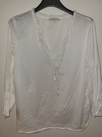 nile bluse weiss gr. S, neu