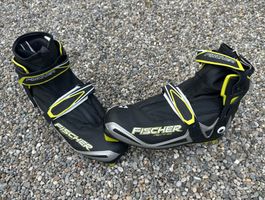 Langlaufschuhe Fischer RC7, schwarz/gelb, Gr. 41, neuwertig