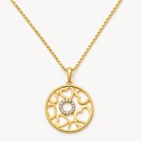 Anhänger echtgold mit Kette s925