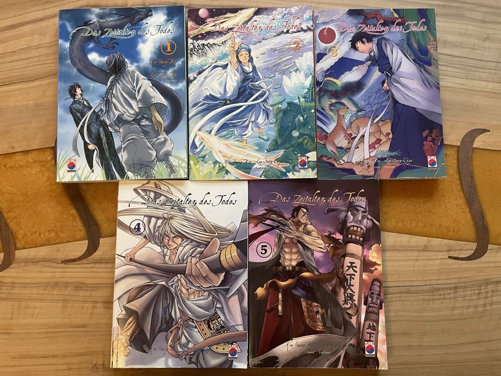 Fumetti: Das Zeitalter des Todes Manga 1-5 Selten – Usato da Schaffhausen venduto da Annafeil