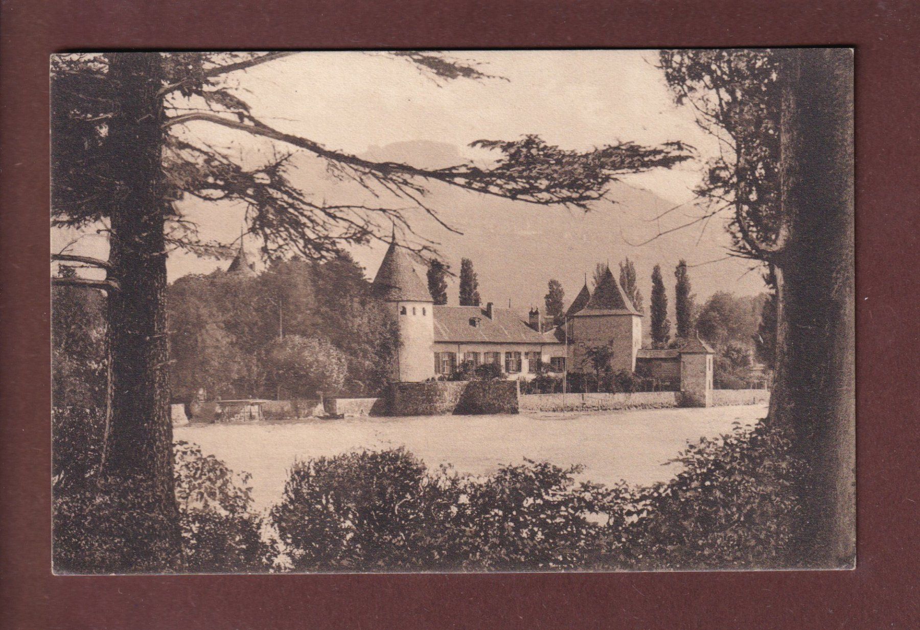 Cartoline postali: ROLLE - Le Château - 1911 – Usato da Pully venduto da nicecards