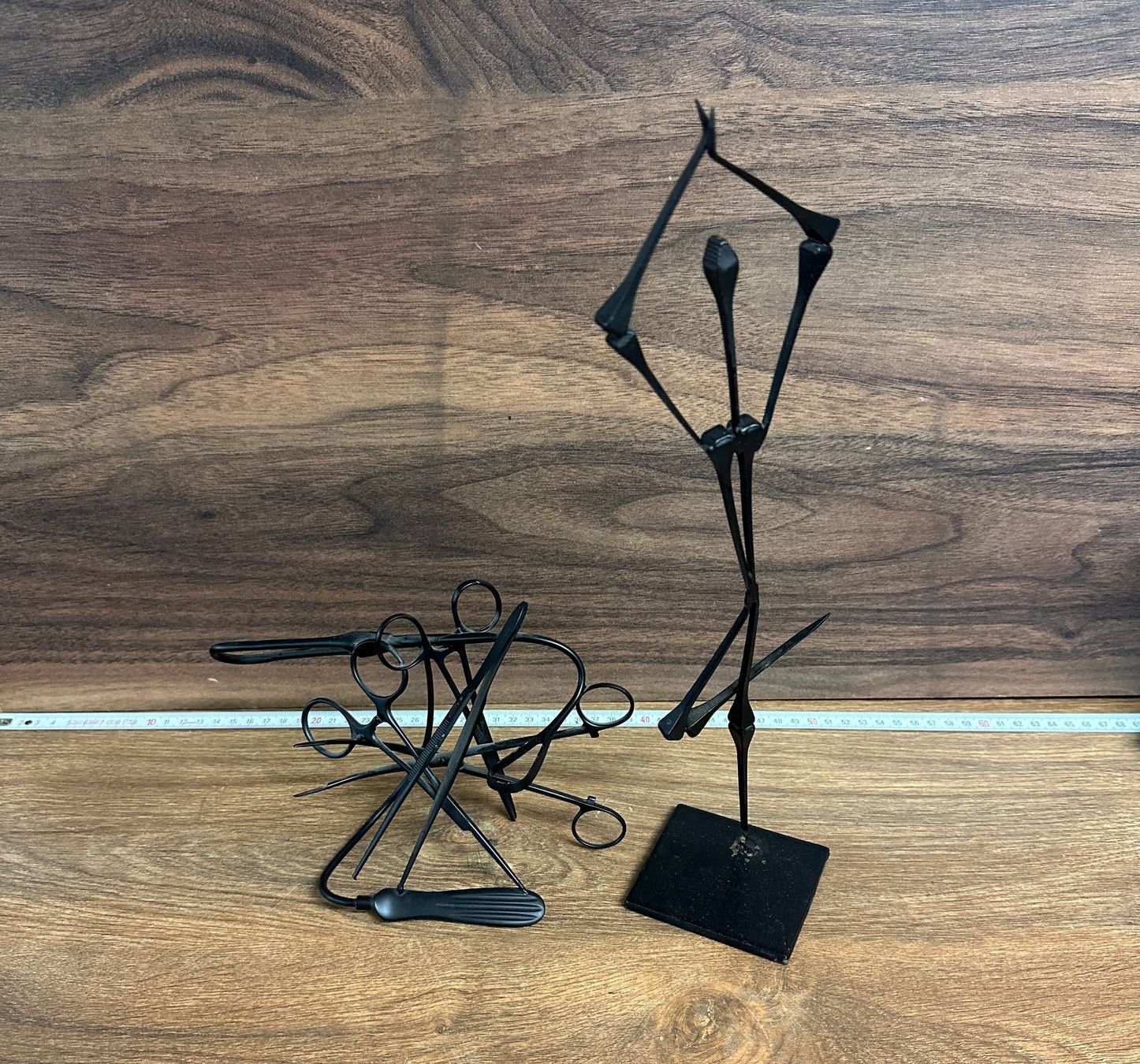 Sculture & Statue: Skulptur-Set: Aus Metalldraht, einzigartige Deko-Objekte – Usato da Nussbaumen AG venduto da olitech5415 2