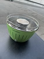 LotusGrill Tischgrill grün guter Zustand