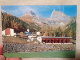 carte postale centre sportif d'Ovronnaz