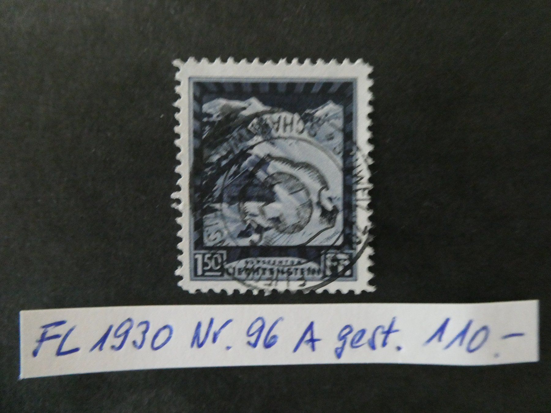 Tutti i francobolli: FL 1930 Nr. 96A mit Vollstempel – Usato da Lausen venduto da Herbamare01