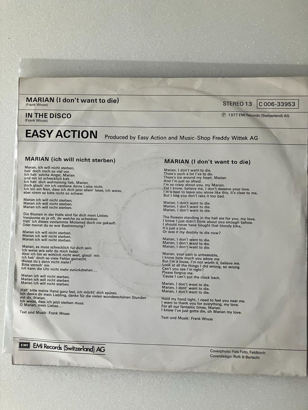Vinyles: Easy Action – D'occasion à Aarwangen par Jukebox3 3