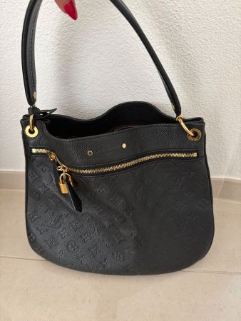 Louis Vuitton Handtasche schwarz Monogram „Spontini“