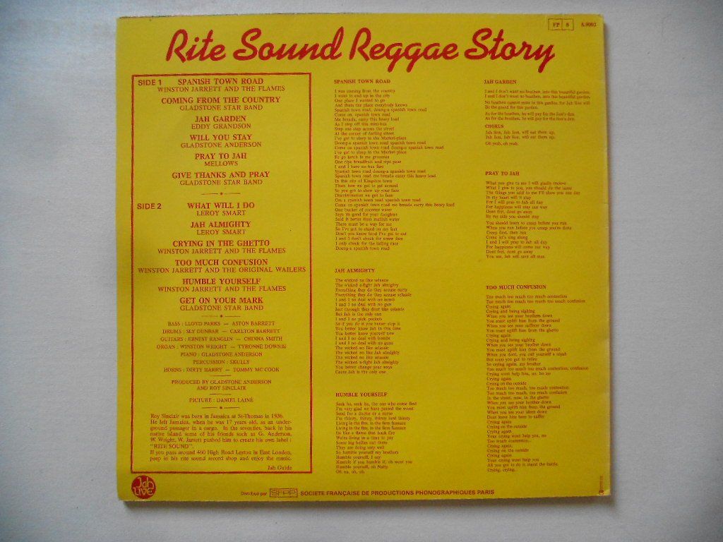Dischi in vinile: RITE SOUND REGGAE STORY – Usato da Bex venduto da Giorgiob 1