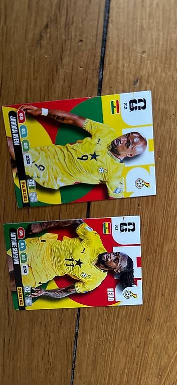Sammelbilder & Trading cards: Ghanas Mannschaft panini Adrenalin  – Gebraucht aus Bern von Magazin 4