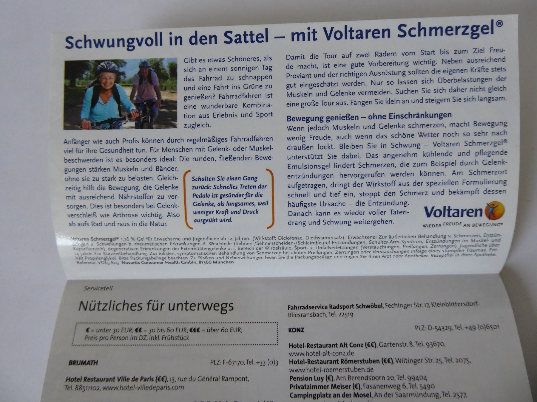 Libri: Praktischer Saarradweg Kompass, fast neu – Usato da Turbenthal venduto da Panau 3