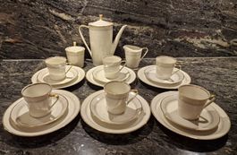 Mitterteich Bavaria Kaffeeservice für 6 Personen, Vintage