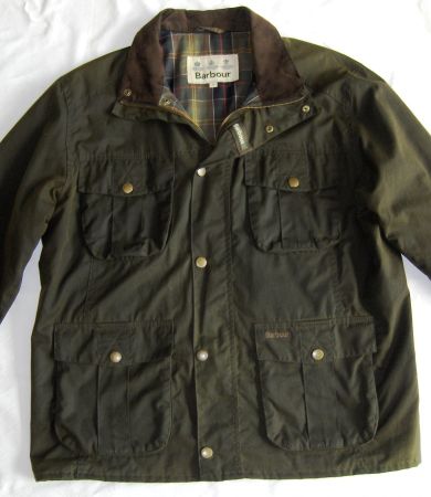 Barbour Wachsjacke Herren Olive Grösse XL guter Zustand