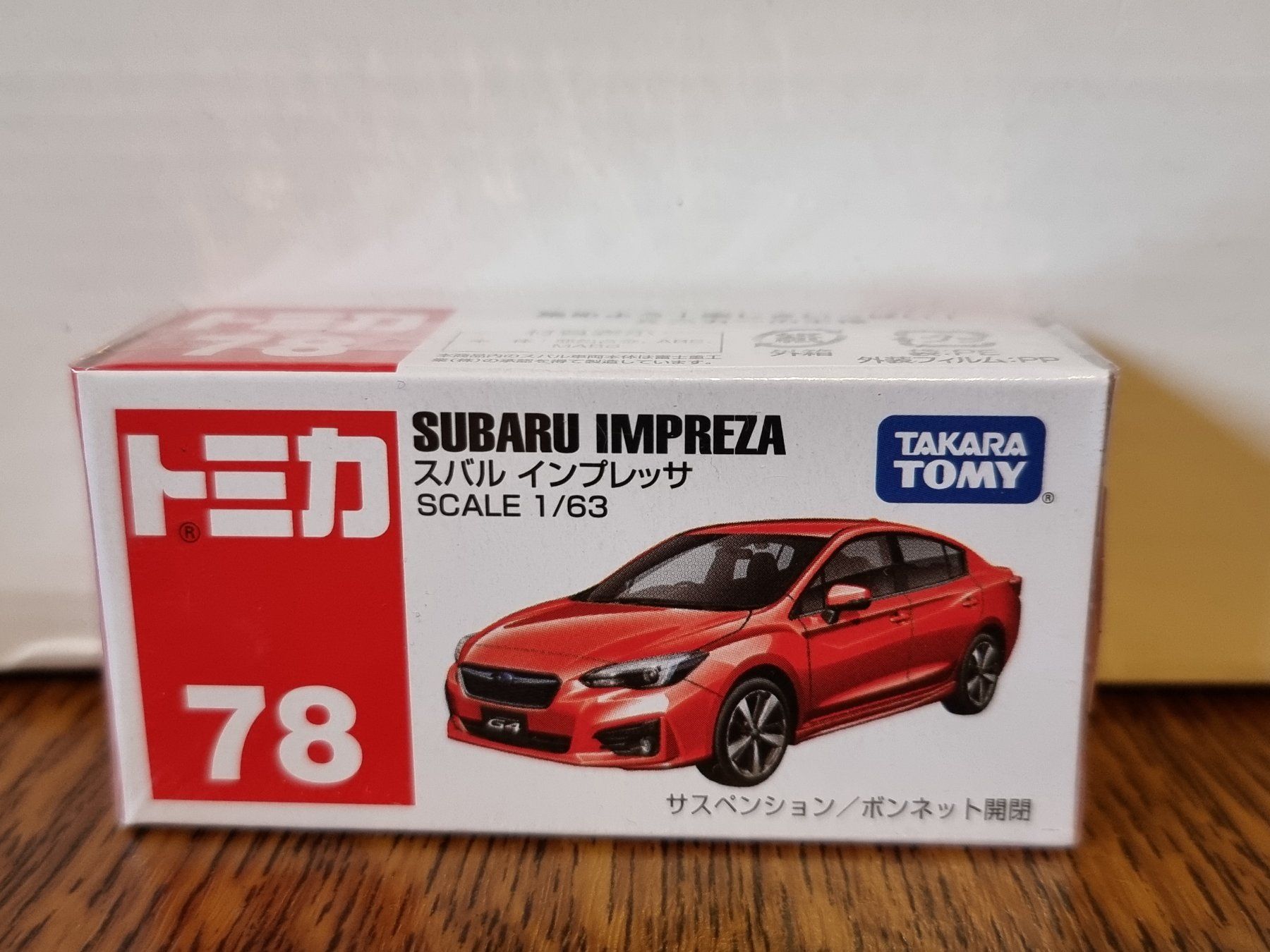 Modellini d'auto: Tomica #78 Subaru Impreza – Usato da Chateau d'Oex venduto da sam_58r2