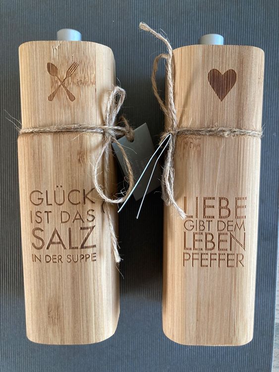 Produktbild von AdHoc MP46 Set Pfeffer- & Salzmühle Textura