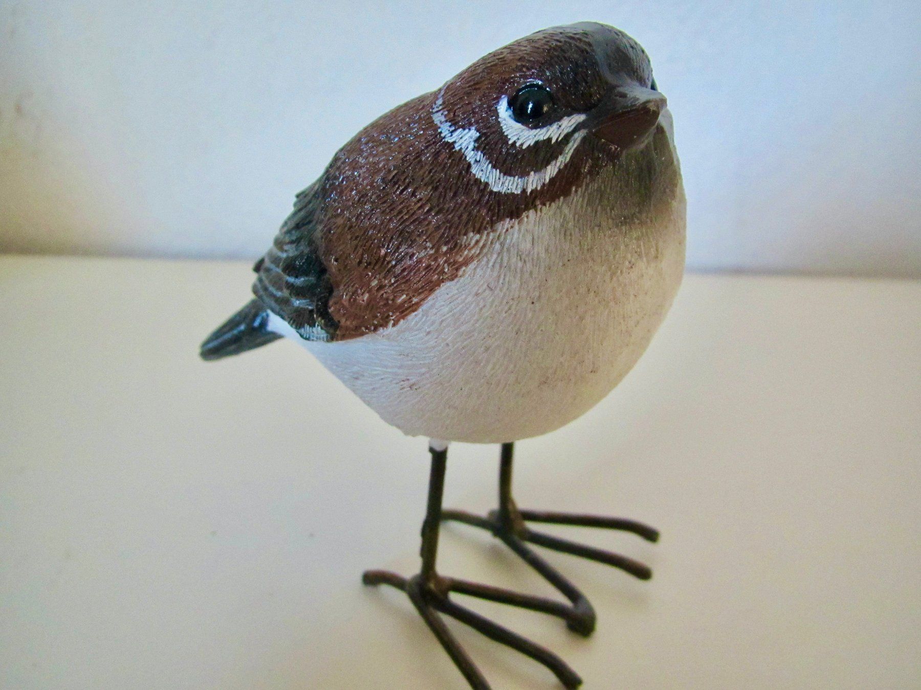 Alle Dekorationen: 4 OISEAUX CERAMIQUE ET POLYRESINE NEUFS – Neu (gemäss Beschreibung) aus Murten von Selliot 5