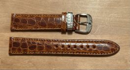 1 Stk. original Vintage PLAYBOY Leder Armband 18mm NEU
