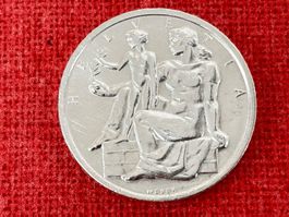 5 Franken Gedenkmünze 1948 Bundesverfassung Silber TOP